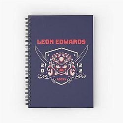 Leon Edwards - Spiral Notebook
