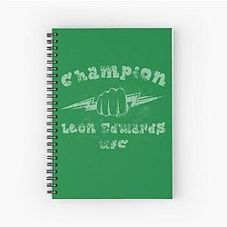 Leon Edwards UFC Champion Boxer Spiral Notebook