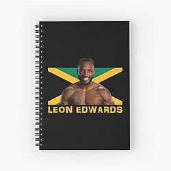 Leon Edwards Spiral Notebook