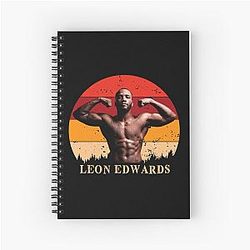 Leon Edwards Spiral Notebook