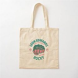 Leon Edwards - Rocky Distressed Style Cotton Tote Bag