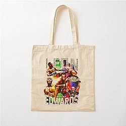 Leon Edwards Cotton Tote Bag