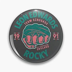 Leon Edwards - Distressed Style Pin