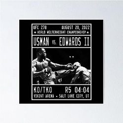 Leon Edwards Poster