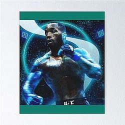 Leon Edwards Rocky Poster