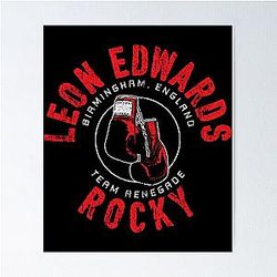 Leon Edwards Poster