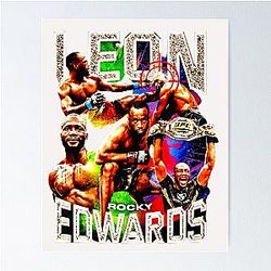 Leon Edwards Graphic Design Poster