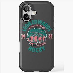 Leon Edwards - Distressed Style iPhone Tough Case