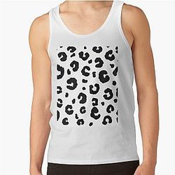 Leopard Print Design Tank Top RB1602