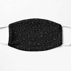 Leopard Print 2.0 - Black Flat Mask RB1602