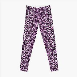 Pink Leopard Print Leggings RB1602