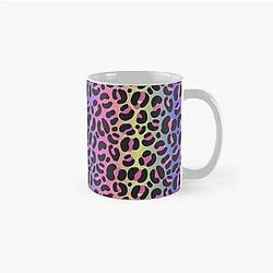 Neon Leopard Pattern Classic Mug RB1602