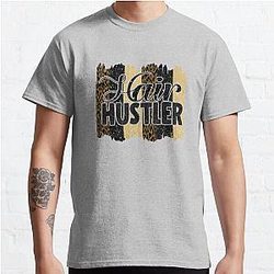 Leopard Print Hair Hustler Classic T-Shirt RB1602