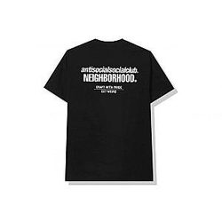Anti Social Social Club x Neighborhood Black Tee