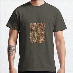 Leopard print, Leopard Print notebook, Leopard Print mask, Leopard Print socks, Leopard Print apron,  Classic T-Shirt RB1602