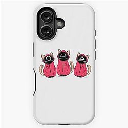 Cat guards iPhone Tough Case
