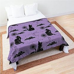Celestial Cats Comforter