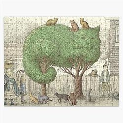 The Night Gardener - The Cat Tree Jigsaw Puzzle