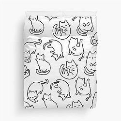 Cats cats cats Duvet Cover