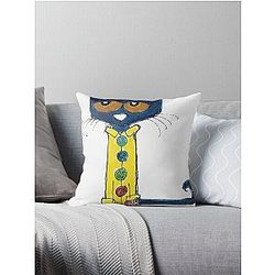 Pete the Cat Throw Pillow