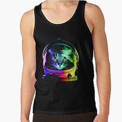 Astronaut Cat Tank Top
