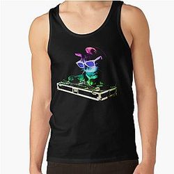 HOUSE CAT (Rainbow DJ Kitty) Tank Top