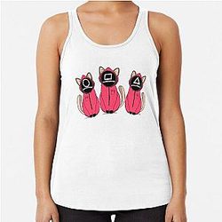 Cat guards Racerback Tank Top