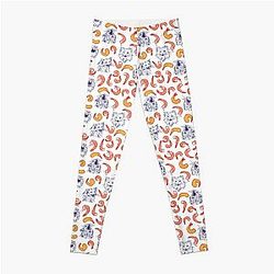 Shrimpy Dreamz in Color, Thurston the Cat  Leggings
