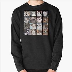 Meme Cats 2.0 Pullover Sweatshirt