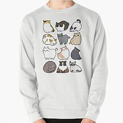 Cats Cats Cats Pullover Sweatshirt