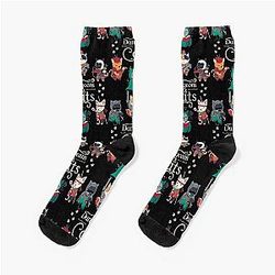 Dungeons and Cats 2.0 Socks