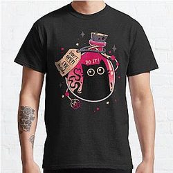 Bottled Menace - Evil Black Cat Classic T-Shirt