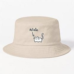 autistic cat Bucket Hat