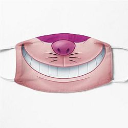 Grinning like a Cheshire Cat Flat Mask