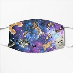 Space Cats Flat Mask