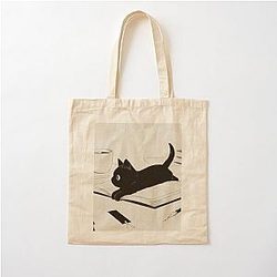 Little Cat Cotton Tote Bag