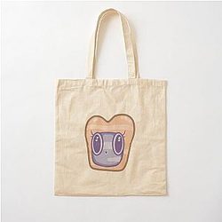 Toast Cat Cotton Tote Bag