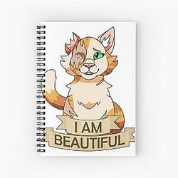 Warrior Cats: I am Beautiful - Brightheart Spiral Notebook