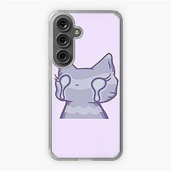 Silly Sad Cat Samsung Galaxy Soft Case