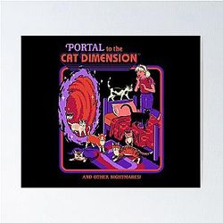 The Cat Dimension Poster