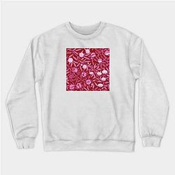 Lesbian Sweatshirts - Lesbian Pride Fruiting Leafy Branches Design Sweatshirt TP1503