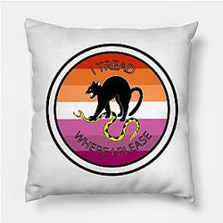 Lesbian Pillows - Don't Tread on Me - Lesbian Pillow TP1503