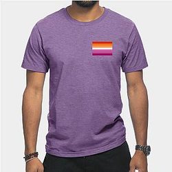 Lesbian T-Shirts - Lesbian Flag T-Shirt TP1503