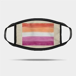 Lesbian Face Masks - Lesbian flag Mask TP1503