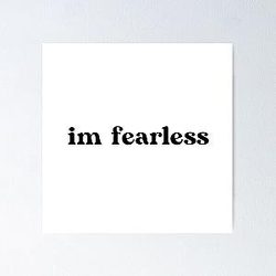 le sserafim im fearless Poster