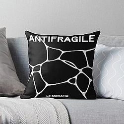 Le Sserafim Antifragile Throw Pillow