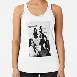 LE SSERAFIM Grunge Y2K  Racerback Tank Top