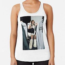 LE SSERAFIM CHAEWON - EASY  Racerback Tank Top