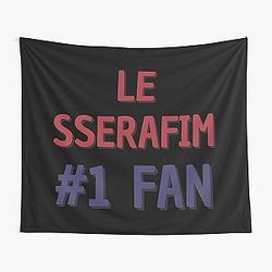 Le Sserafim #1 Fan Tapestry