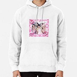 LE SSERAFIM AESTHETIC OT5 PINK Pullover Hoodie